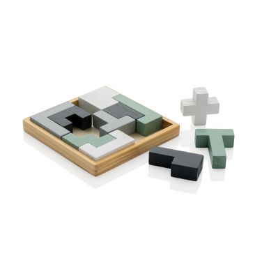 Logo trade business gift photo of: Cree wooden puzzle