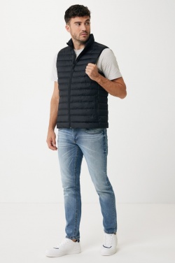 Logo trade business gift photo of: Iqoniq Meru men recycled polyester bodywarmer