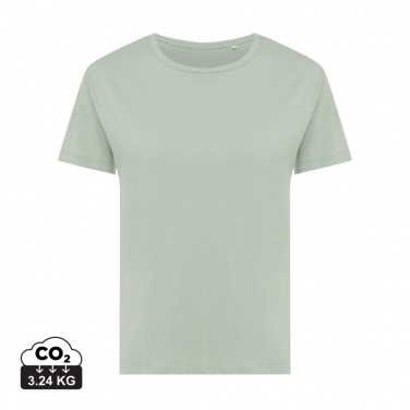 Logo trade promotional giveaway photo of: Iqoniq Yala women lightweight recycled cotton t-shirt
