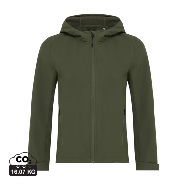 Logo trade promotional gifts image of: Iqoniq Makalu women recycled polyester soft shell jacket