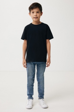 Logo trade promotional gift photo of: Iqoniq Koli kids lightweight recycled cotton t-shirt