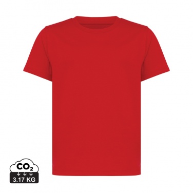 Logo trade promotional items image of: Iqoniq Koli kids lightweight recycled cotton t-shirt