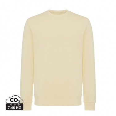 Logo trade corporate gifts image of: Iqoniq Etosha lightweight recycled cotton crew neck
