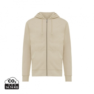 Logotrade promotional giveaway image of: Iqoniq Abisko recycled cotton zip through hoodie