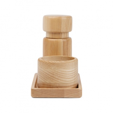 Logo trade promotional gift photo of: VINGA Retro salt & pepper set