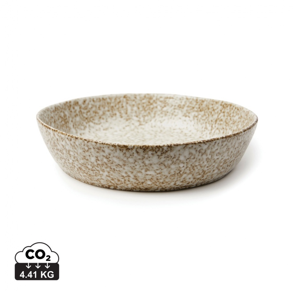 Logo trade promotional gifts picture of: VINGA Nuvem stoneware serving bowl