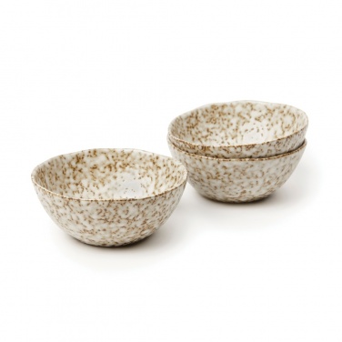 Logo trade promotional item photo of: VINGA Nuvem stoneware mini bowl, 3 pcs set