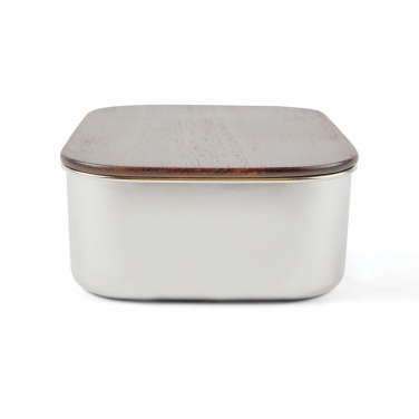 Logo trade corporate gifts image of: VINGA Ciro RCS recycled steel lunch box