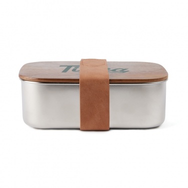 Logo trade promotional products picture of: VINGA Ciro RCS recycled steel lunch box