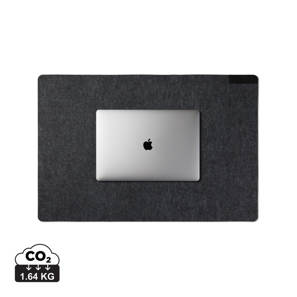 Logotrade promotional merchandise image of: VINGA Albon GRS recycled felt desk pad