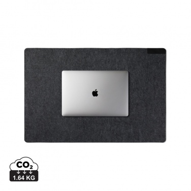 Logotrade promotional items photo of: VINGA Albon GRS recycled felt desk pad