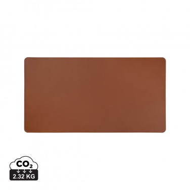 Logo trade promotional gift photo of: VINGA Timo PU RCS RPET desk pad