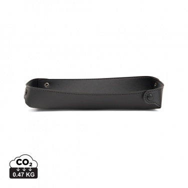 Logo trade promotional giveaways image of: VINGA Timo PU RCS RPET tray