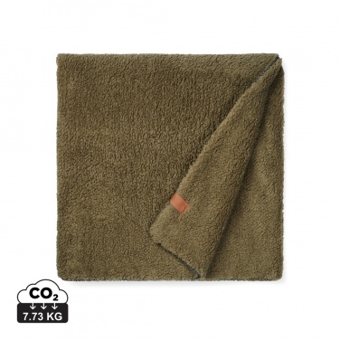 Logo trade advertising products image of: VINGA Maine GRS recycled double pile blanket