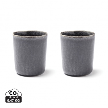 Logotrade promotional products photo of: VINGA Nomimono stoneware mug, 2 pcs set