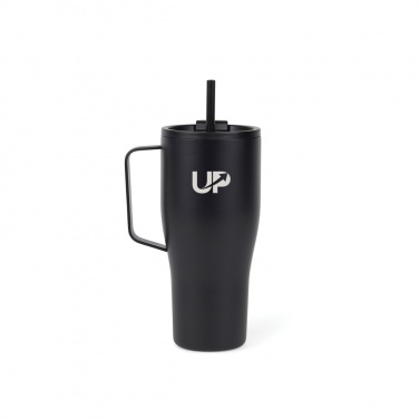 Logo trade promotional gift photo of: VINGA Eos voyager RCS recycled SS 800ml thermos cup