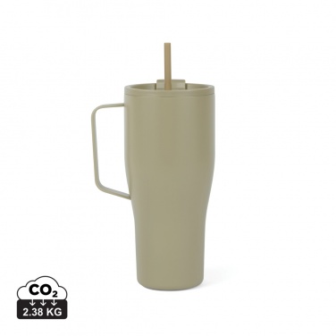 Logo trade corporate gifts image of: VINGA Eos voyager RCS recycled SS 800ml thermos cup
