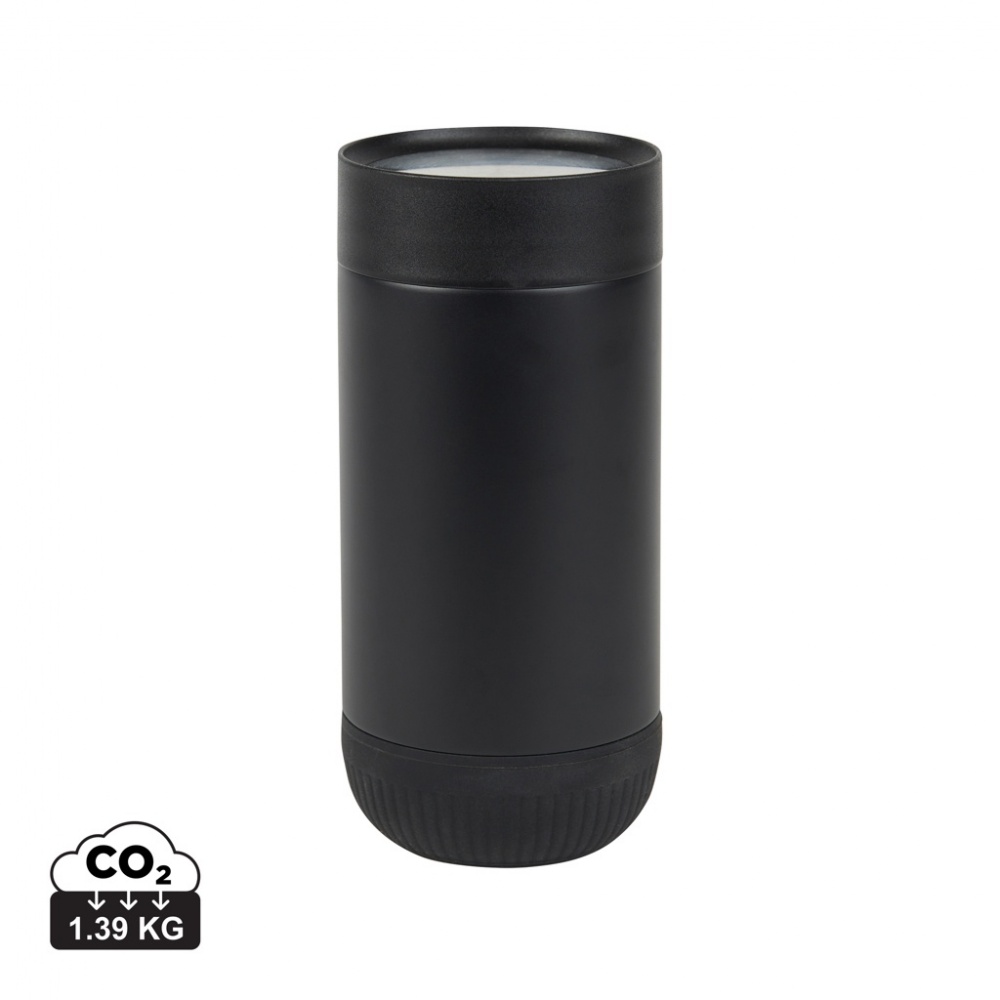 Logo trade promotional product photo of: VINGA Erie RCS recycled SS push mug 350 ML