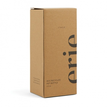 Logo trade promotional gifts image of: VINGA Erie RCS recycled pet bottle 575 ML