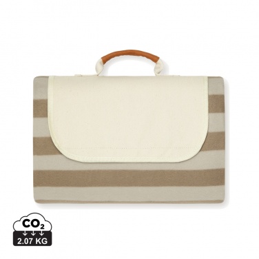 Logo trade corporate gifts image of: VINGA Alba GRS RPET picnic blanket small