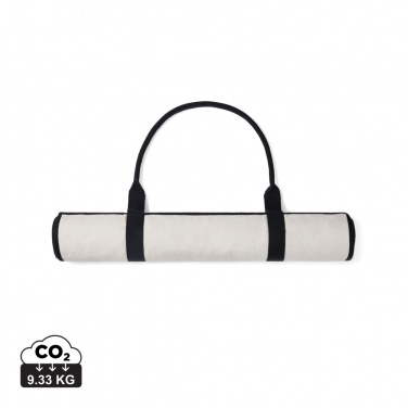 Logotrade promotional item image of: VINGA Volonne AWARE™ recycled canvas beach mat