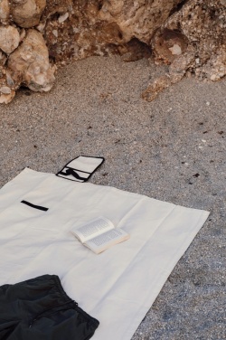 Logo trade advertising products image of: VINGA Volonne AWARE™ recycled canvas picnic blanket