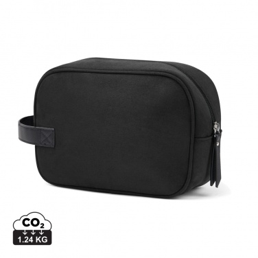 Logo trade promotional merchandise picture of: VINGA Marlow RCS recycled polyester toiletry bag