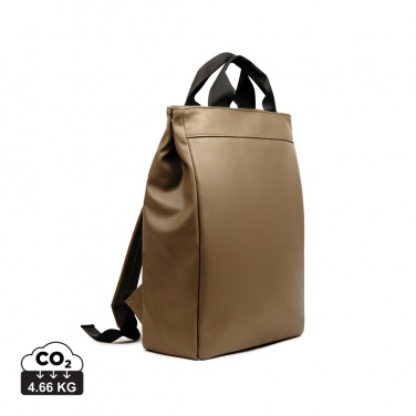 Logotrade promotional merchandise image of: VINGA Bermond RCS recycled PU backpack