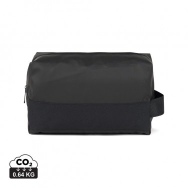 Logotrade promotional item image of: VINGA Livorno GRS recycled polyester toiletry bag