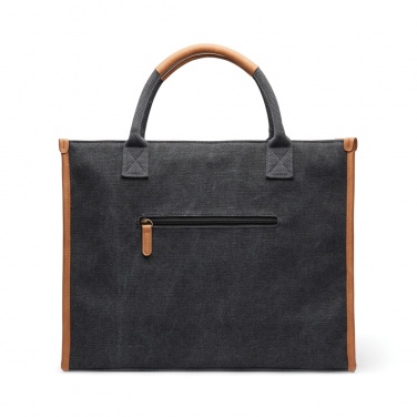 Logotrade promotional gift picture of: VINGA Bosler RCS recycled canvas office tote