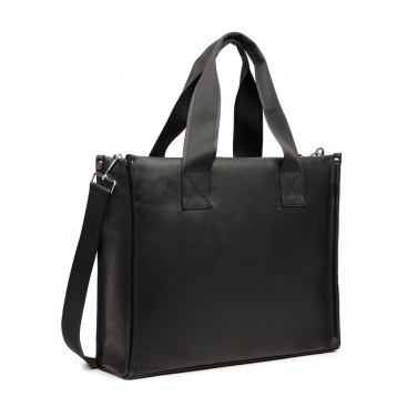 Logo trade promotional gifts picture of: VINGA Bermond RCS recycled PU tote bag