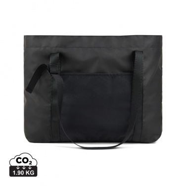 Logotrade promotional gift image of: VINGA Livorno GRS recycled polyester maxi tote