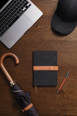 Logotrade advertising product picture of: VINGA Bosler RCS recycled paper notebook