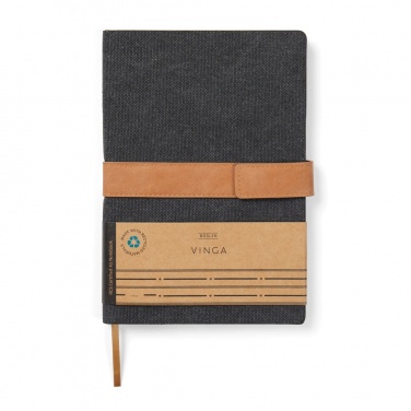 Logotrade promotional giveaways photo of: VINGA Bosler RCS recycled paper notebook