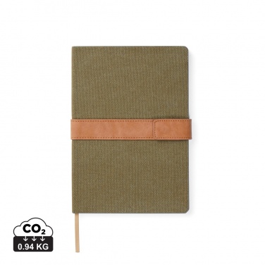 Logotrade promotional item image of: VINGA Bosler RCS recycled paper notebook