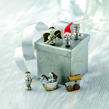 Logo trade business gift photo of: Set of 6 Xmas decoration