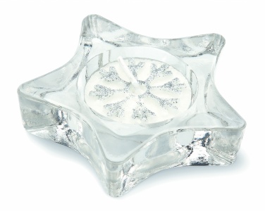 Logotrade promotional giveaway picture of: Star shaped candle holder
