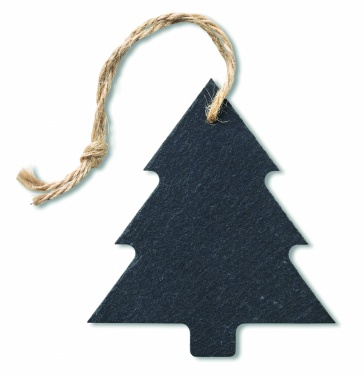 Logotrade promotional products photo of: Slate xmas hanger tree