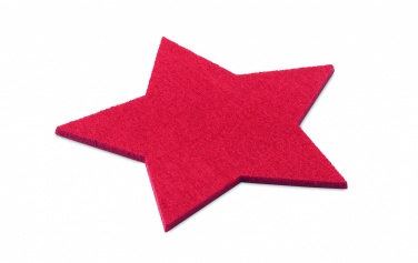 Logotrade promotional items photo of: RPET 4 felt coaster set