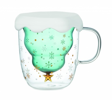 Logotrade promotional item image of: Double wall borosilicate mug