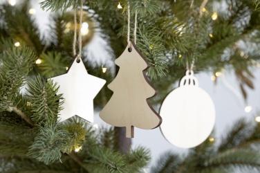 Logo trade promotional giveaways picture of: Christmas ornament tree