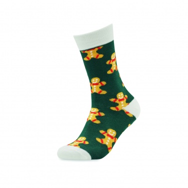 Logo trade promotional giveaways picture of: Pair of Christmas socks M