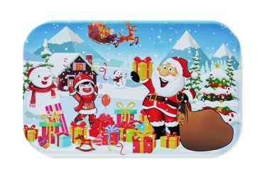 Logo trade promotional giveaways image of: Wooden Christmas puzzle