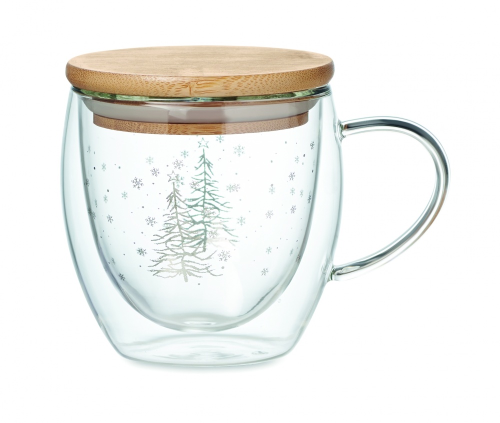 Logo trade promotional items picture of: Double wall borosilicate mug