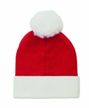 Logo trade promotional giveaway photo of: Christmas knitted beanie