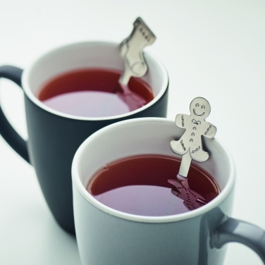 Logotrade corporate gifts photo of: Set of 4 Christmas tea spoon