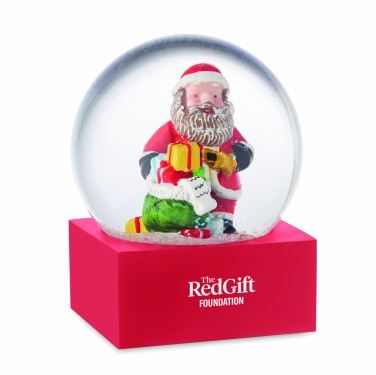 Logo trade corporate gift photo of: Snow ball glass ornament