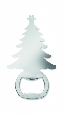Logo trade corporate gifts picture of: Bottle opener Christmas motif