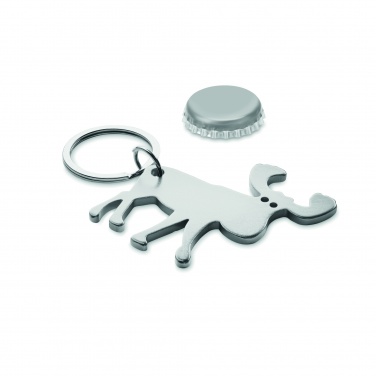 Logotrade promotional giveaways photo of: Recycled aluminium key ring Pori