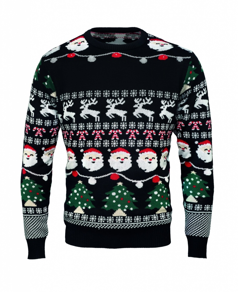 Logo trade promotional products image of: Christmas LED sweater L/XL